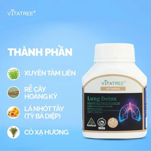 viên uống thải độc phổi Vitatree Lung Detox - úc 778752