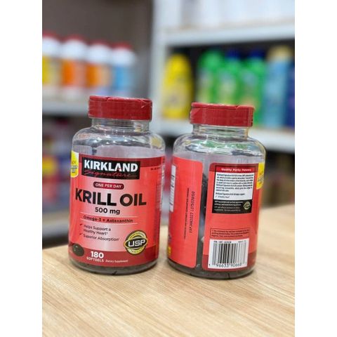 Dầu nhuyễn thể Krill Oil 180 viên của Mỹ 778758