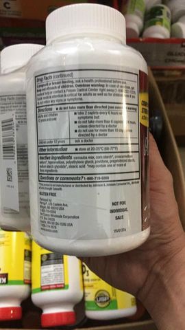 Viên giảm đau Kirkland Extra Strength Acetaminophen 500mg