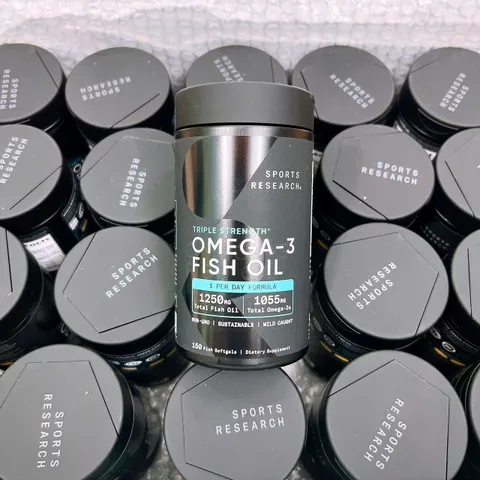 DẦU CÁ SR TRIPLE STRENGTH OMEGA 3 FISH OIL - Sản phẩm dầu cá cao cấp của Mỹ 150 viên