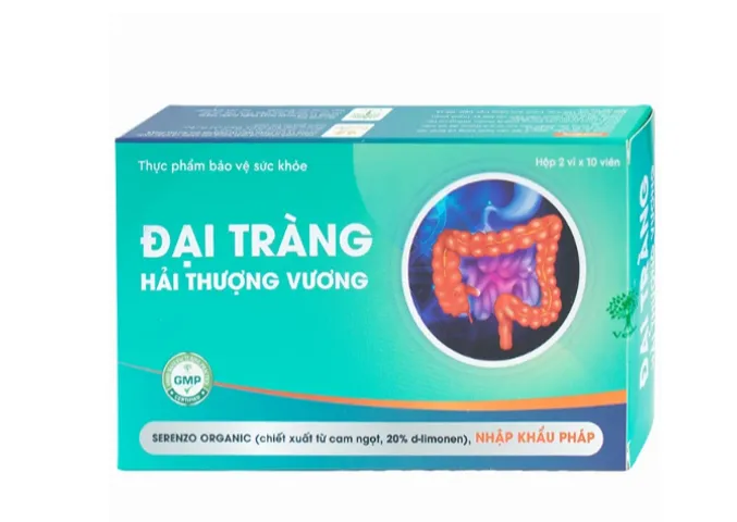 Viên uống giúp giảm rối loại tiêu hóa do viêm đại tràng Đại Tràng Hải Thượng Vương (2 vỉ x 10 viên)