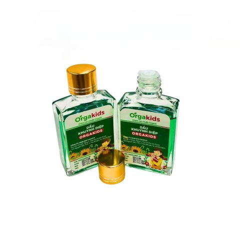 Dầu Bôi Da Khuynh Diệp OrgaKids Hỗ Trợ Giữ Ấm, Thơm Da Cho Bé – Chai 25ml