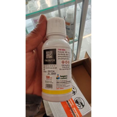 DIỆT CÔN TRÙNG PERMERCIDE 50EC 100ml HOPTRI diệt muỗi hành,muỗi truyền sốt xuất huyết ruồi kiến gián gia dụng và y tế