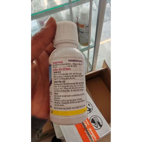 DIỆT CÔN TRÙNG PERMERCIDE 50EC 100ml HOPTRI diệt muỗi hành,muỗi truyền sốt xuất huyết ruồi kiến gián gia dụng và y tế