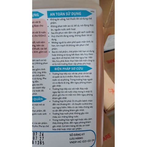 Chế Phẩm EFFECT ULTIMUM 500ml(Xuất Xứ Slovenia) Diệt MUỖI RUỒI Trong GIADỤNG VÀ Y TẾ,Tăng Hiệu Lực Mạnh,Bộ Y Tế Cấp Phép