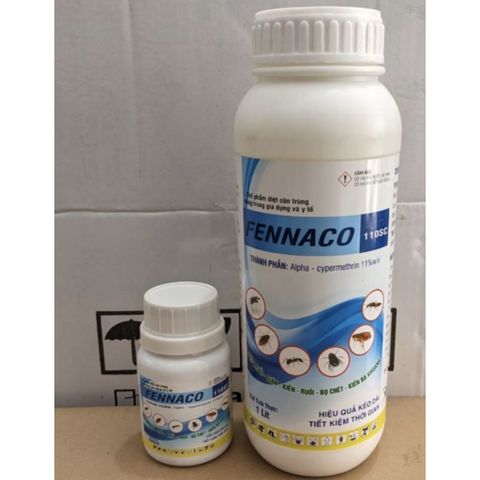 Thuốc Côn Trùng FENNACO 110SC 1LÍT Thụy Sĩ -Đặc trị kiến ba khoang, muỗi, ruồi,gián,kiến thông thường,bọ chét và ve chó