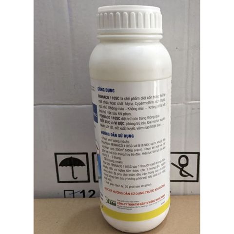 Thuốc Côn Trùng FENNACO 110SC 1LÍT Thụy Sĩ -Đặc trị kiến ba khoang, muỗi, ruồi,gián,kiến thông thường,bọ chét và ve chó