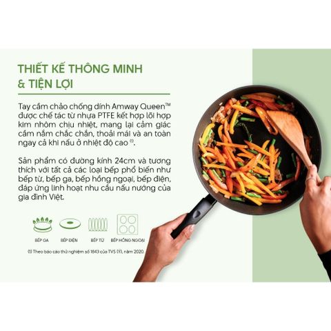 Chảo Chống Dính Amway Queen - Mã hàng hóa: 124694
