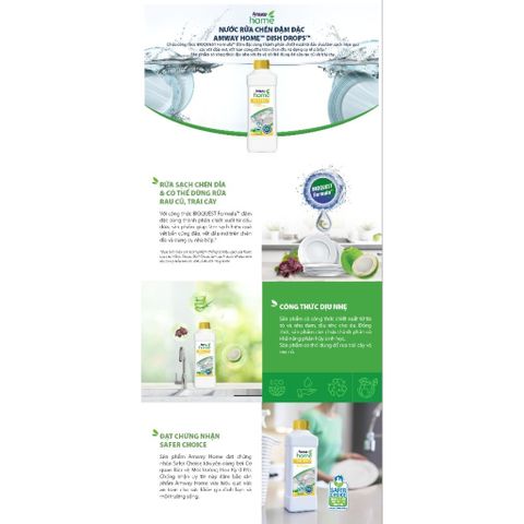 Nước Rửa Chén Đậm Đặc Amway Home™ - Mã hàng hóa: 110488