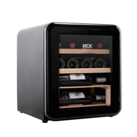 TỦ RƯỢU HCK 48L (17 CHAI) MÀU ĐEN SC-46R-S