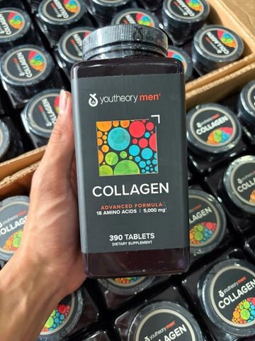 Collagen youtheory dành cho Nam giới 390 viên của Mỹ