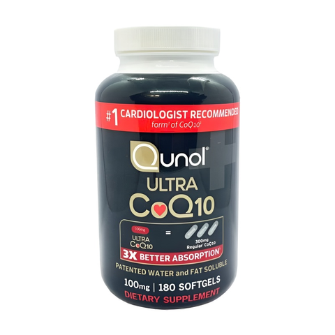 Unol Ultra CoQ10 viên nang mềm bổ sung sức khỏe tim mạch 180v