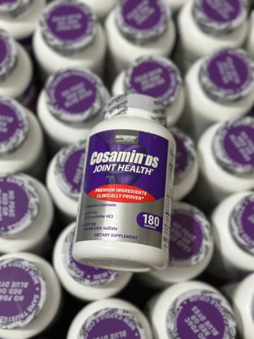 [Hàng Mỹ] Viên uống bồi bổ sụn khớp, hỗ trợ xương khớp Nutramax Cosamin DS Joint Health 180 viên