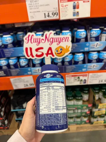 Bổ sung vitamin One A Day cho nam giới 300 viên