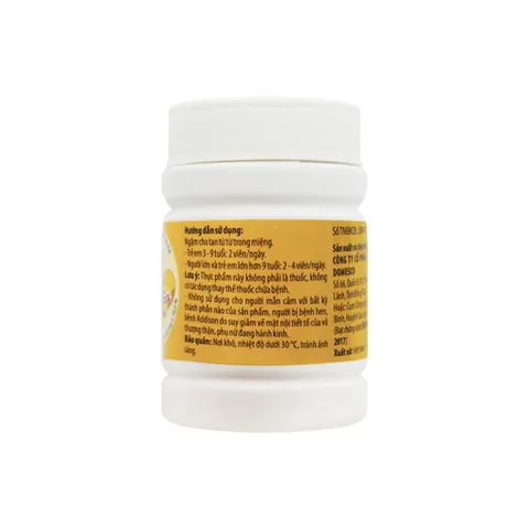 Kẹo Ngậm Sữa Ong Chúa Vitamin C Giúp Tăng Đề Kháng Domesco 20 Viên