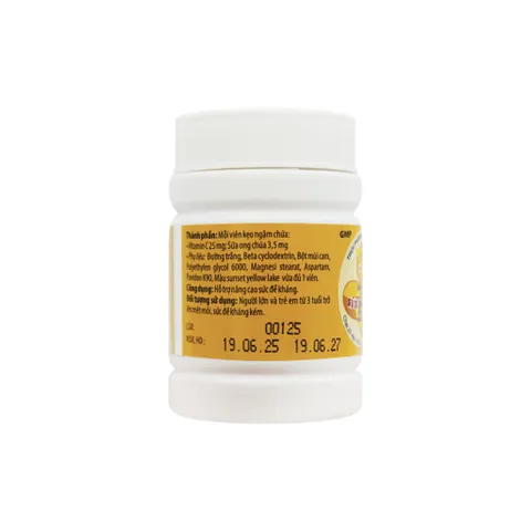 Kẹo Ngậm Sữa Ong Chúa Vitamin C Giúp Tăng Đề Kháng Domesco 20 Viên