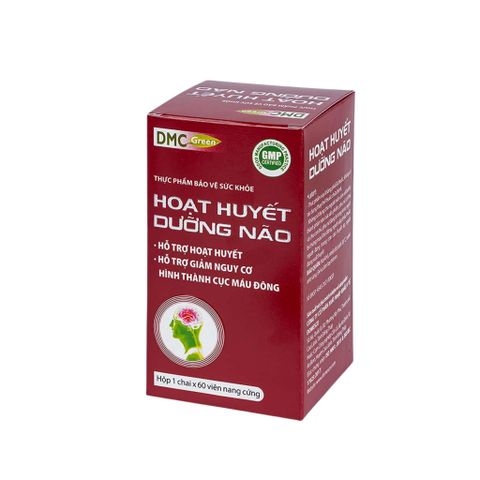TPBVSK Viên Hoạt Huyết Dưỡng Não Domesco Giúp Tăng Tuần Hoàn Não 60 Viên/ hộp
