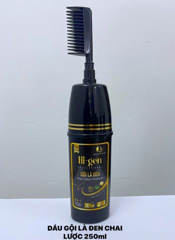 Dầu Gội Màu Đen Hi-gen Chai Lược 250ml