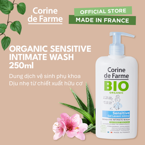 Dung dịch vệ sinh mang lại cảm giác tươi mát - Corine de Farme Fresh Intimate Wash 250ml