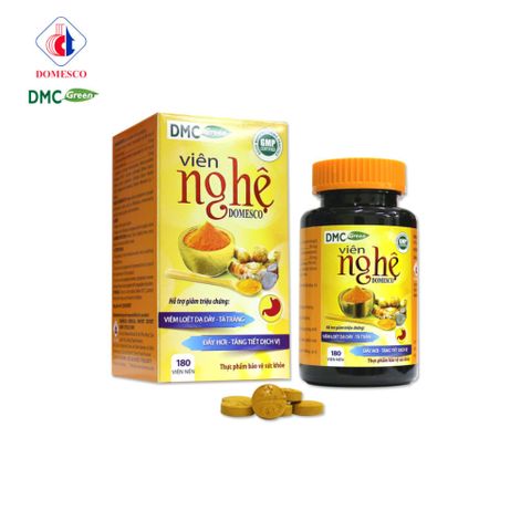 TPBVSK Viên Nghệ Domesco Hỗ Trợ Triệuu Chứngg Dạ Dày - Tá Tràng 180 viên/hộp