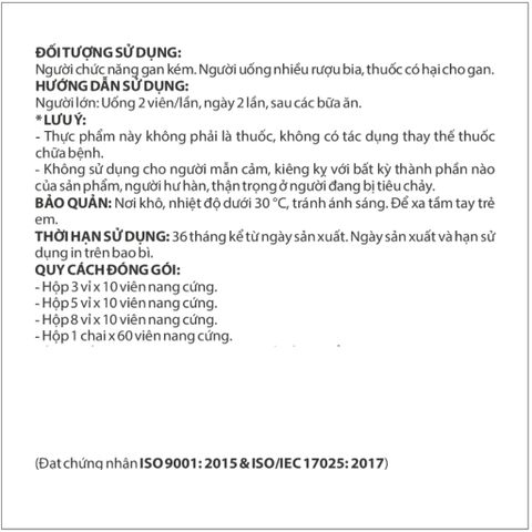 TPBVSK Doragon Plus Domesco Hỗ Trợ Giải Độc Gan, Giúp Tăng Cường Chức Năng Gan Hộp 30 Viên