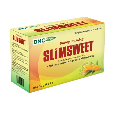 Đường ăn kiêng - Slimsweet Domesco 50 gói