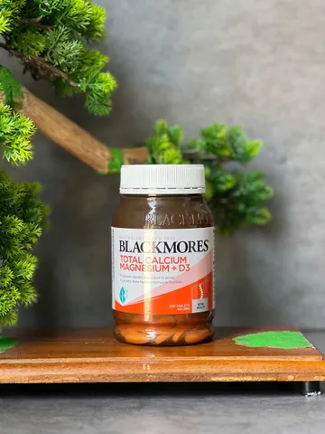 Viên uống Blackmores Total Calcium & Magnesium + D3 của Úc - Hỗ trợ xương và răng chắc khỏe, phòng ngừa loãng xương.