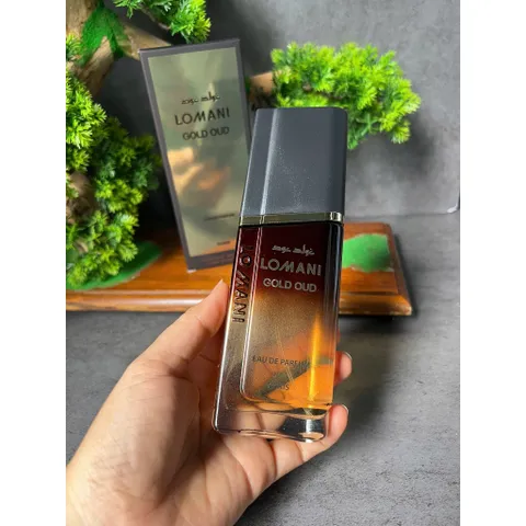 Thanh lí chai đã mở bao nilong Nước hoa nam Lomani Gold Oud 100ml