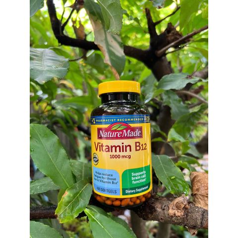 Viên uống bổ sung vitamin B12 Nature Made vitamin B12 1000mg 400 viên 779196