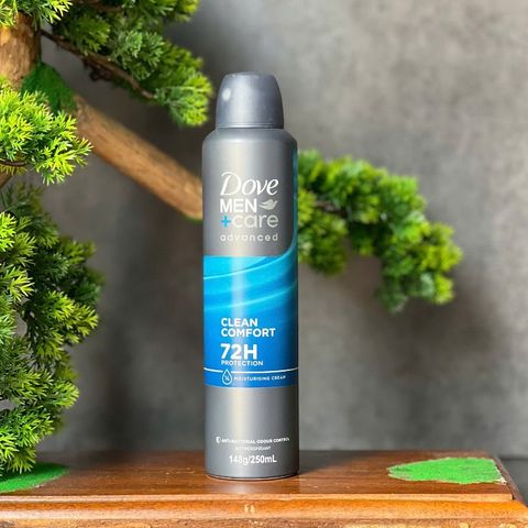 Mẫu mới Khử Mùi Nam Dove Men +Care clear comfort anti iritation 48h powerful protection 148g