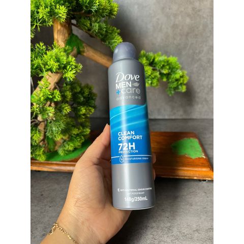 Mẫu mới Khử Mùi Nam Dove Men +Care clear comfort anti iritation 48h powerful protection 148g