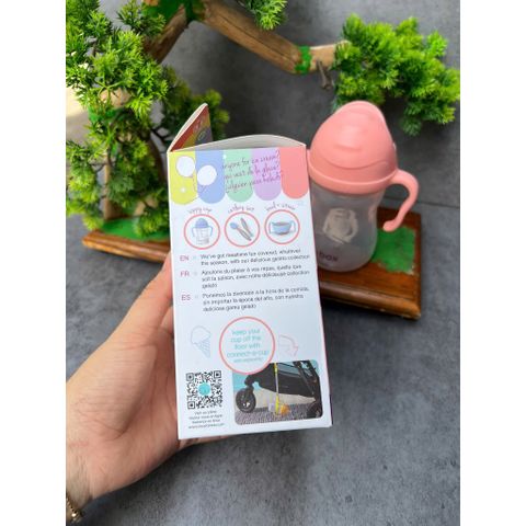 Bình tập uống nước BBox hàng Úc màu cam