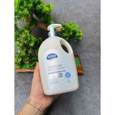 Redwin Sorbolene Intensive Hydration Lotion dung tích 1.1L hàng Úc