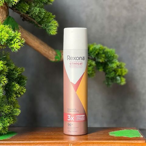 Xịt khử mùi Rexona Clinical Protection Summer Strength 180ml