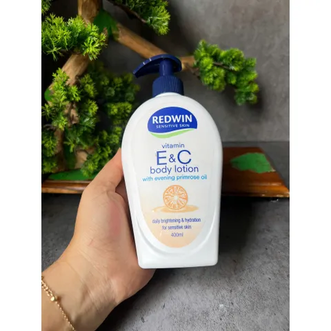 Lotion dưỡng trắng da Redwin Vitamin E & C Body Lotion 400ml 779280