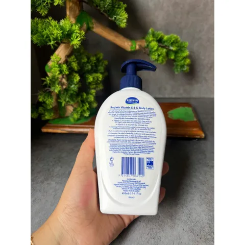 Lotion dưỡng trắng da Redwin Vitamin E & C Body Lotion 400ml 779280