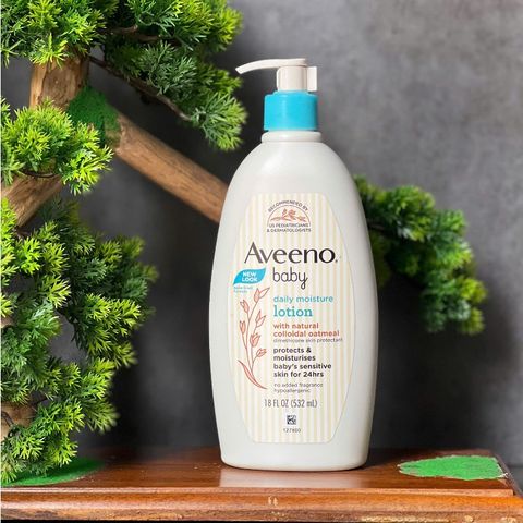Kem Dưỡng Ẩm Yến Mạch Aveeno Baby Daily Lotion 532ml hàng Úc