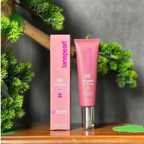 Lanopearl BB Cream SPF 15 50mL - BB Cream 5in1 Kem Nền, Giữ Ẩm, Trắng Da, Chống Lão Hoá, và Chống Nắng 779294