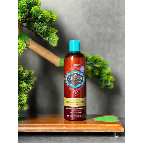 Combo gội xả Hask Argan Oil chai 355ml