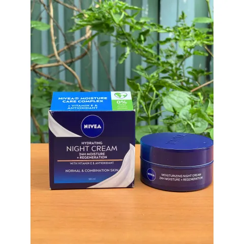 Kem dưỡng ẩm ban đêm NIVEA Hydrating Night Cream 24H Moisture + Regeneration 779304