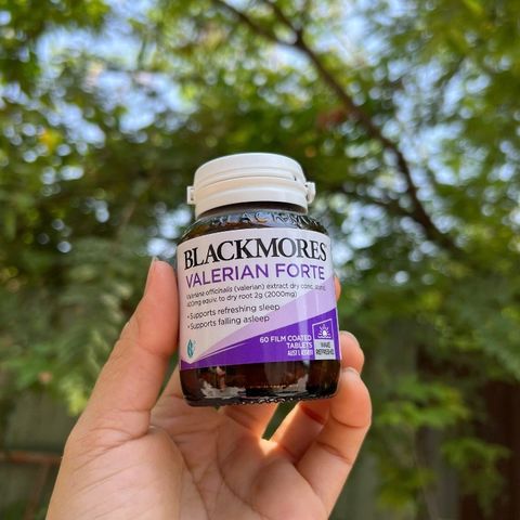 Viên uống Blackmores Valerian Forte hỗ trợ giấc ngủ của Úc 60 viên 779318