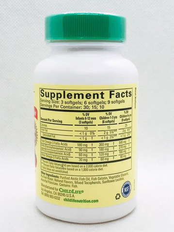 Viên uống PURE DHA CHILDLIFE 90v