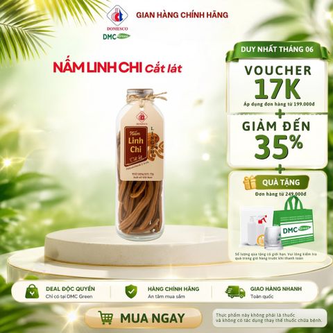 Nấm Linh Chi cắt lát chai 70g