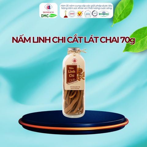 Nấm Linh Chi cắt lát chai 70g