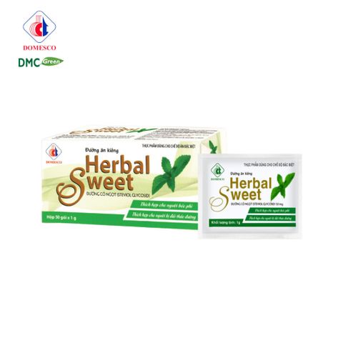 Đường Ăn Kiêng Ít Năng Lượng Herbal Sweet Domesco 50 gói