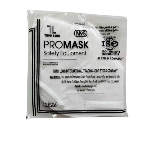 Hộp 20 Khẩu Trang Y Tế N95 Promask Domesco Vải Không Dệt