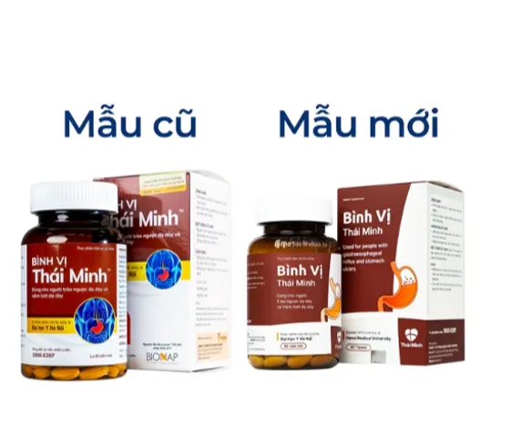 Viên uống giảm acid dịch vị Bình Vị Thái Minh (80 viên)