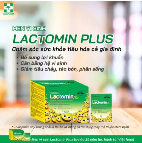 Cốm bổ sung lợi khuẩn Lactomin Plus Novarex (30 gói)