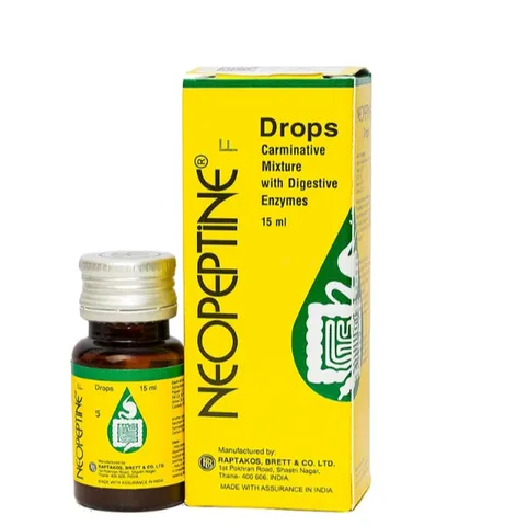 Hỗ trợ tăng cường tiêu hóa Neopeptine F Drops Raptakos (15ml)