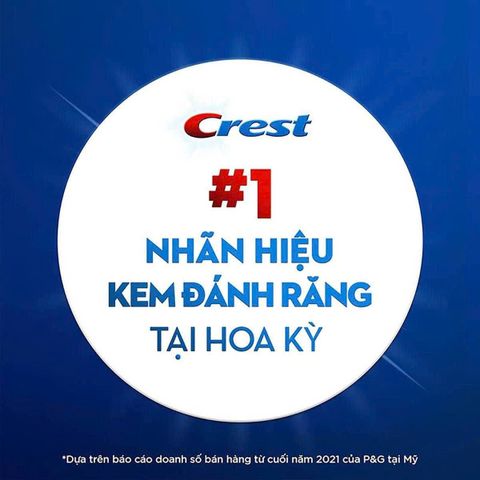Kem đánh răng Crest Plus Scope Whitening Outlast Mint 153g (Mỹ)